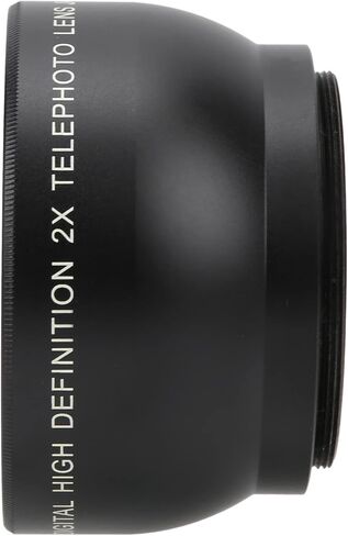 49MM 2X Magnification Telephoto Lens, High Definition Super Telephoto Lens with 62mm Front Thread for All 49mm Filter Interface Camera Lenses in Kuwait