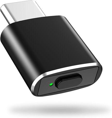 Mouse Jiggler Undetectable USB C Mouse Mover, Automatic Type C Mice Wiggler with 3 Jiggle Modes and Switch Button, Keep Computer/Laptop/PC/Desktop/Notebook Awake, Plug and Play (Black) in Kuwait
