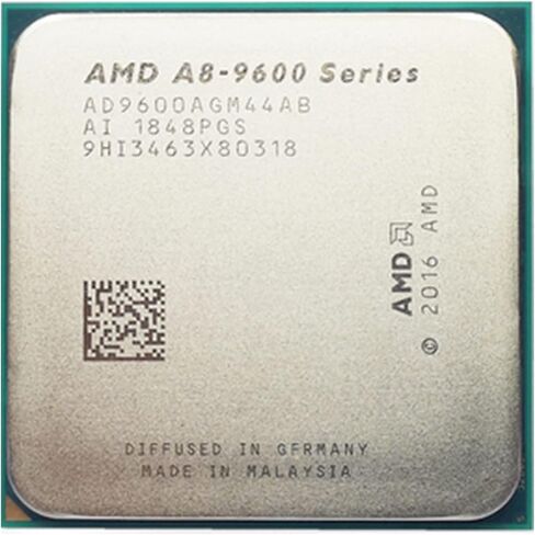 معالج A8-Series A8 9600 3.1 جيجا هرتز 65 وات رباعي النواة AD9600AGM44AB مقبس AM4 وحدة المعالجة المركزية وحدة المعالجة المركزية لا داعي للقلق in Kuwait