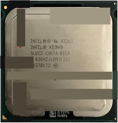 وحدة المعالجة المركزية Xeon X3363 2.83G هرتز/12M/1333 ميجاهرتز/وحدة المعالجة المركزية Sama Dengan LGA775 c Quad Q9500 CPU، محول اللوحة الرئيسية Bekerja Pada in Kuwait
