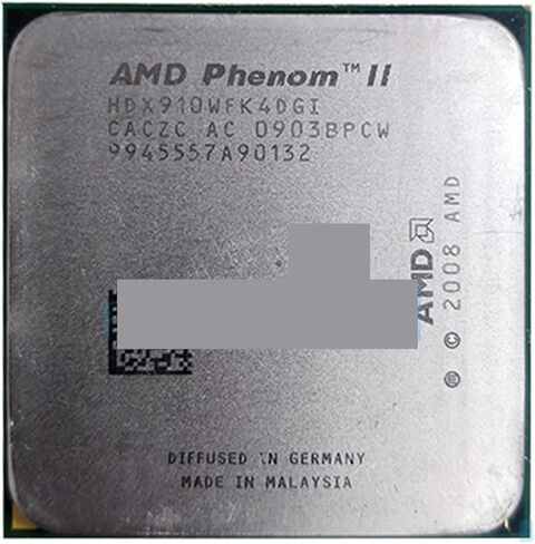 A ph II X4 910 CPU Processor Quad-CORE (2.6Ghz/6M/ 95W /2000GHz) HDX910WFK4DGI Socket AM3 in Kuwait