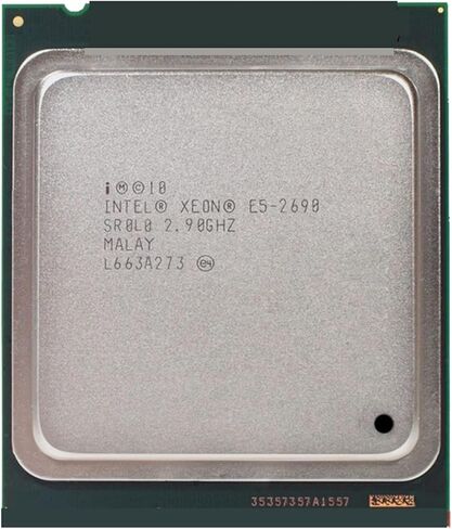 معالج Xeon CPU E5-2690 SR0L0 2.9 جيجا هرتز 8 النواة 20 ميجا LGA2011 E5 2690 سريع الشحن in Kuwait