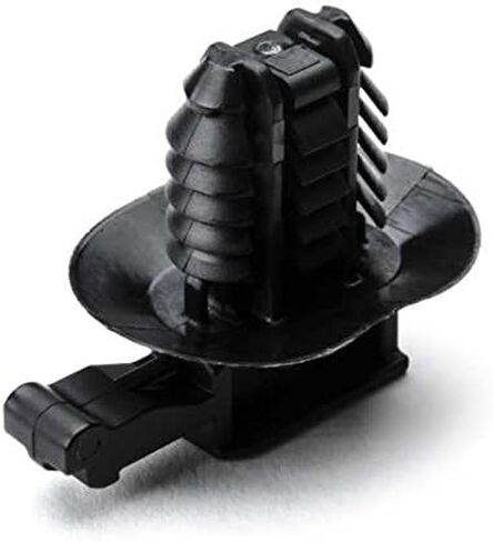 HellermannTyton 151-01108 مشبك موصل CCOVAL2 مع فتحة بيضاوية لشجرة التنوب، PA66HIRHS، أسود، 5000/ctn in Kuwait
