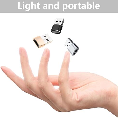 سبائك الألومنيوم USB 2.0 إلى Ctype موصل، USB 2.0 ذكر إلى أنثى محول لنقل البيانات وشحن محولات الشحن in Kuwait