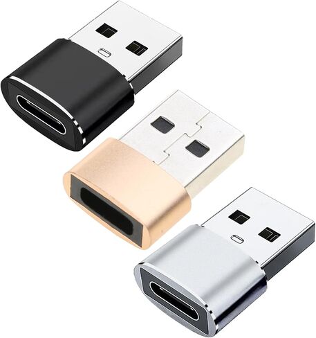 سبائك الألومنيوم USB 2.0 إلى Ctype موصل، USB 2.0 ذكر إلى أنثى محول لنقل البيانات وشحن محولات الشحن in Kuwait