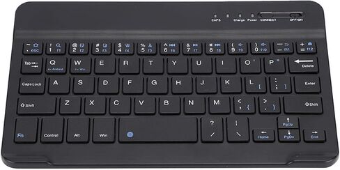 Honio Slient Keyboard, Black Portable Waterproof Wireless Keyboard, for Smart Phone Desktop Laptop in Kuwait