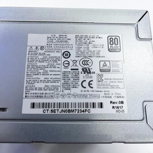 الأصلي الجديد PSU موائم مصدر تيار HP 400W PCE009 PS-5401-1HA 796346-001 796416-001 Z240 in Kuwait