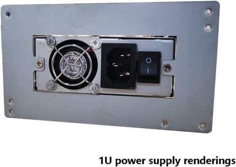 Power Supply Baffle SFX to ATX Power Supply Adapter SFX to ATX PSU Converter Conversion Frame with 4 Screws, Black, 500281349A1 in Kuwait