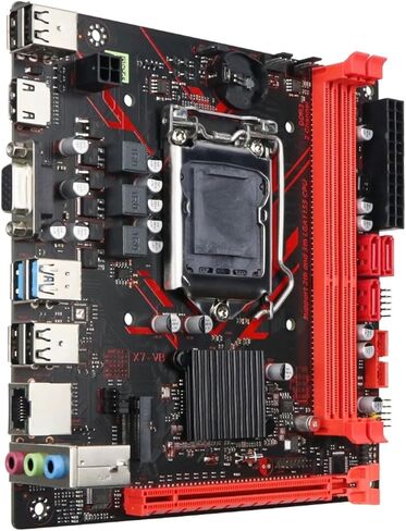 لوحة أم B75M M.2 NVME PCIEx8 DVI تدعم وحدة المعالجة المركزية DDR3 2/3 Gen LGA1155 للكمبيوتر الألعاب in Kuwait