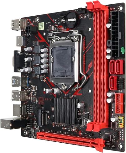 لوحة أم B75M M.2 NVME PCIEx8 DVI تدعم وحدة المعالجة المركزية DDR3 2/3 Gen LGA1155 للكمبيوتر الألعاب in Kuwait