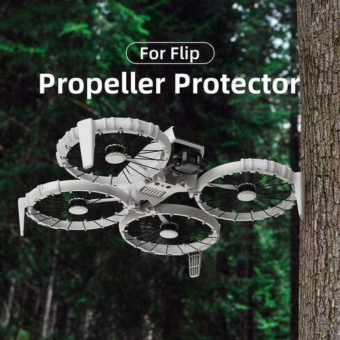 واقيات ممتصة للصدمات مع أرجل هبوط لملحقات الطائرة بدون طيار DJI Flip، غطاء حماية للمروحة مع أقدام هبوط سريعة الفك وخفيفة الوزن in Kuwait