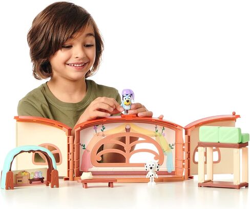 Bluey School Friends - Calypso's School Playset, 2.5-3" Chloe posable Figures & Playset in Saudi Arabia
