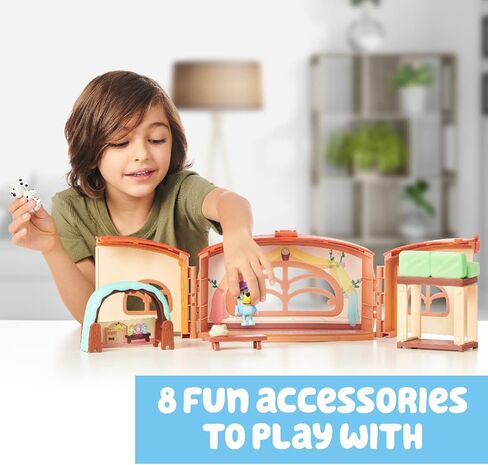 Bluey School Friends - Calypso's School Playset, 2.5-3" Chloe posable Figures & Playset in Saudi Arabia