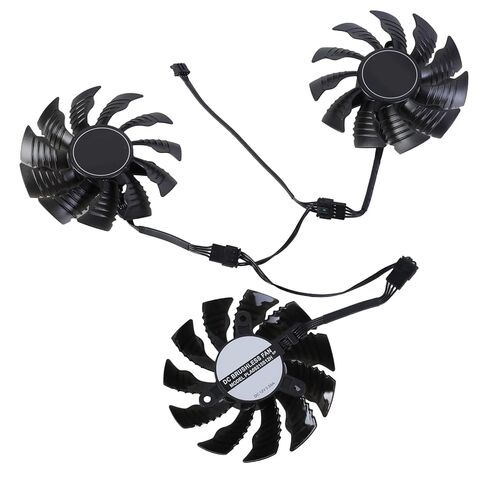 3Pcs PLA09215S12H 82mm 4Pin Video Card Cooling Fan for 2080 Graphics Coolers Accessories Replacement Graphics in Kuwait