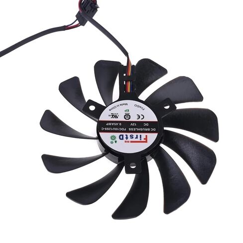 2pcs 95mm FDC10U12S9-C CF1010U12S Cooler Fan Replace for RX580 RX590 Graphics Card Cooling Fan in Kuwait