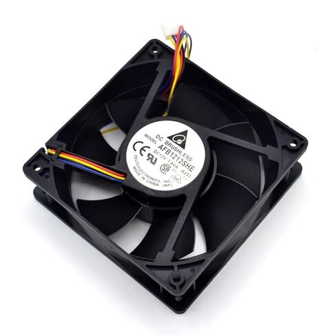 AFB1212SHE 12038 12 سم 120 مم 1.6A 12 فولت 4 أسلاك PWM 40 سم خط طويل من مروحة التبريد 120 * 120 * 38 مم in Kuwait