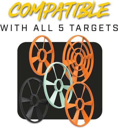 Caldwell ClayCopter Surface-To-Air Target Launcher with Bluetooth Connection, Hands-Free, Rechargeable Battery, Launches Single & Double Targets up to 100 YDS, For Target Shooting, Range, and Outdoors in Kuwait