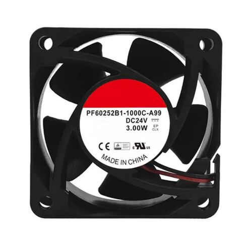 PF60252B1-1000C-A99 DC 24V 3W 60x60x25mm 2-Wire Cooling Fan in Kuwait