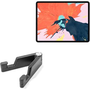 BoxWave Stand and Mount Compatible with Apple iPad Pro 11" (1st Gen 2018) - Desktop Aluminum SoloStand, Adjustable Hands-Free Portable with Rubber Feet - Jet Black in Kuwait