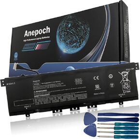 KC04XL Laptop Battery Replacement for HP Envy X360 13-AG 13M-AQ 13-AH 13-AH1006TX 5HS55PA Series Notebook L08496-855 L08544-2B1 TPN-W133 TPN-W136 L08544-1C1 KC04053XL 15.4V 53.2Wh 3454mAh in Kuwait