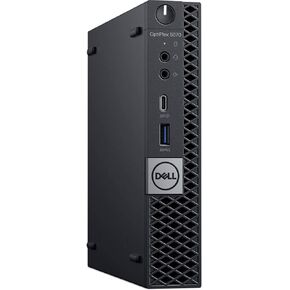 Dell OptiPlex 5070 Desktop Micro - Intel Core i7 الجيل التاسع - i7-9700T - ثمانية النواة 4.3 جيجا هرتز - 256 جيجا SSD - 32 جيجا رام - Windows 11 Pro (متجدد) in Kuwait