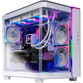 Skytech Gaming King 95 Desktop PC, Ryzen 7 9800X3D 4.7 GHz (5.2 GHz), NVIDIA RTX 5070 Ti 16GB, 1TB Gen4 NVMe SSD, 32GB DDR5 RAM 5600 RGB, 850W Gold ATX 3 PSU, 360mm ARGB AIO, Wi-Fi, Win 11 in Kuwait