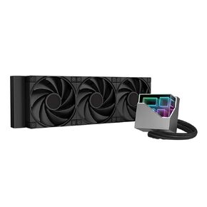 LT720 360 مم وحدة المعالجة المركزية تبريد المياه السائلة وحدة المعالجة المركزية المبردة 120 مم ARGB Fan DIY Heatsink لـ LGA1700/2011/115x AM4 AM5 (اللون: آخر، الحجم: 360 أسود) in Kuwait