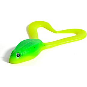 DONGRU Frog Lure,Bass Trout Fishing Lures,Soft Fishing Lures Set, 5 Multi-Color Curly Tail Baits, Realistic Fish Head Design for Freshwater Sailwater in Kuwait