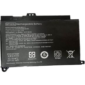 بطارية BP02XL 7.7 فولت 41 وات في الساعة بديلة لجهاز HP Pavilion PC 15 AU010WM AU018WM Series HSTNN-UB7B HSTNN-LB7H 2ICP7/65/80 in Kuwait