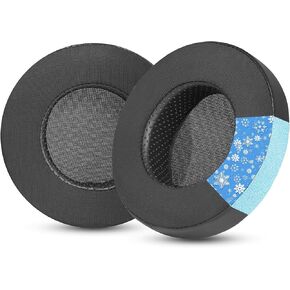 Cooling Gel Ear Pads Replacement Compatible with HiFiMan Sundara/HE400SE/HE-4XX/HE400i/HE6SE/HE500/HE560/HE35X/HE-4/HE-5/HE-X4/HE-5SE Headset Earpads Ear Cushions Memory Foam Black in Kuwait