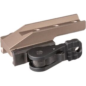 American Defense Manufacturing ADM AD-B2-C Cant Mini ACOG FDE Mount، فصل سريع، 6061 T6 ألومنيوم، 1.5-3 x Power Mini ACOG متوافق (AD-B2-C-FDE-TAC) in Kuwait