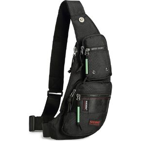 NICGID Sling Backpacks, Sling Chest Bag Shoulder Crossbody Bags for Men Women Outdoor Travel in Kuwait