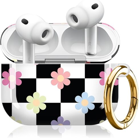 Compatible with AirPod Pro 3 Case (2025), Cute Soft TPU Protective Shockproof AirPod Pro 3rd Generation Case Cover with Golden Keychain for Women Men Blue Turtle in Kuwait