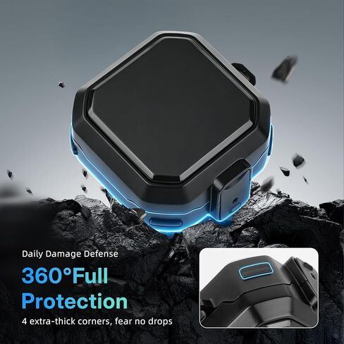 حافظة لهاتف Samsung Galaxy Buds 4 Pro وحافظة Galaxy Buds 4 مع قفل، مجموعة تنظيف، سلسلة مفاتيح، تدعم الشحن اللاسلكي، غطاء صلب مقاوم للصدمات لهاتف Galaxy Buds 4/4 Pro in Kuwait