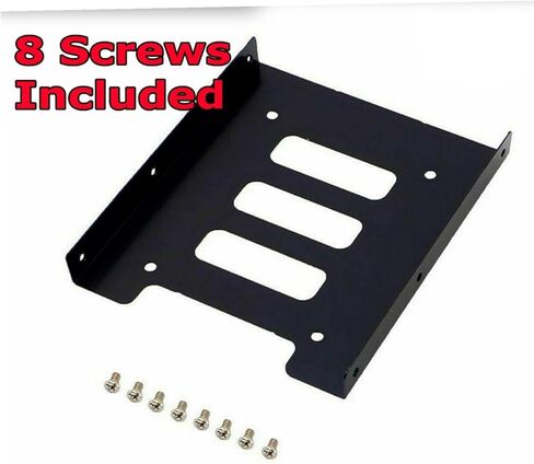 TECKEEN SSD/HDD Mechanical Hard Drive Mounting Bracket 2.5-inch to 3.5-inch Adapter in Kuwait