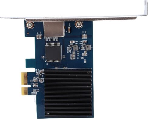 بطاقة شبكة عامة 10 جيجا بايت، محول RTL8127 PCIe إلى 10 جيجابت إيثرنت، محول RJ45 Port PCIe Ethernet LAN مع 6 خيارات للسرعة 10G، 5G، 2.5G، 1G، 100Mbps، 10Mbps، مثالية لنظام التشغيل Linux in Kuwait
