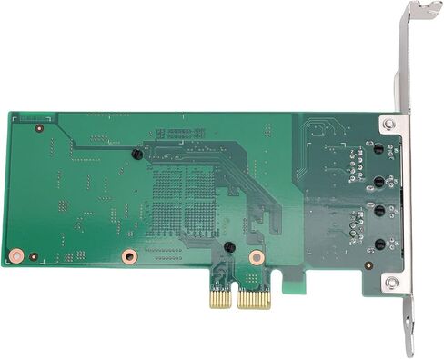 بطاقة شبكة PCI Express، منافذ RJ45 مزدوجة 10 100 1000 ميجابت في الثانية 82575 شريحة جيجابت إيثرنت، محولات اتصالات مطلية بالذهب مع أقواس منخفضة عالية المستوى، للخادم 2003 إلى in Kuwait
