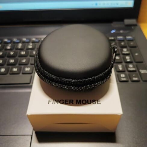 2.4GHz Wireless Ring Mouse Ergonomic Ring Design Plug and Play Compact Portable Presenter for Computers Phones Tablets, Black in Saudi Arabia