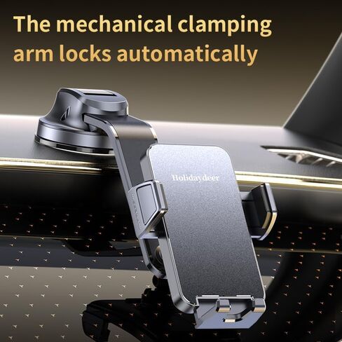 Mounted Holders Phone Holders for Your Car Phone Mount for Car Windshield Dashboard Air Vent Universal Desk Mounts Hands Free Automobile Cell Phone Holder Fit for iPhone 17 16 15 14 13 12 Pro Max All in Kuwait