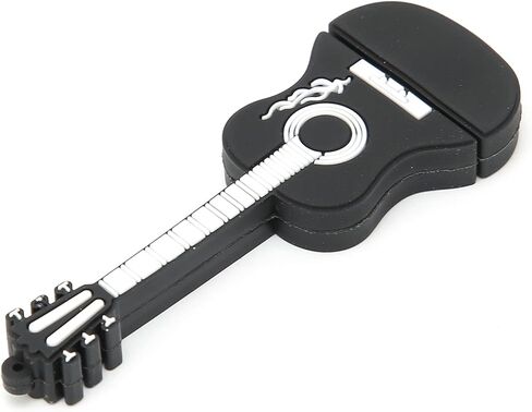 SUNGOOYUE USB Flash Drives, Plug and Play with Novel Guitar Design for Data Storage Transmission, Compatible with Vista 7 8 10 Unix OS X (128GB) in Kuwait