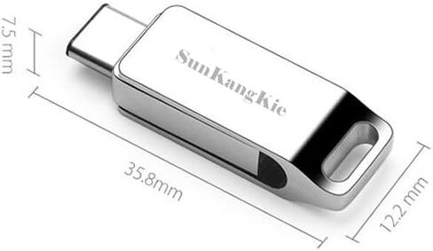 Small Size USB C Flash Drive Dual USB 3.0 Flash Drive Type C + USB A Portable Type-C Flash Drive 2-in-1 USB-C Thumb Drive for Smartphone (20 Pack, 32GB) in Kuwait