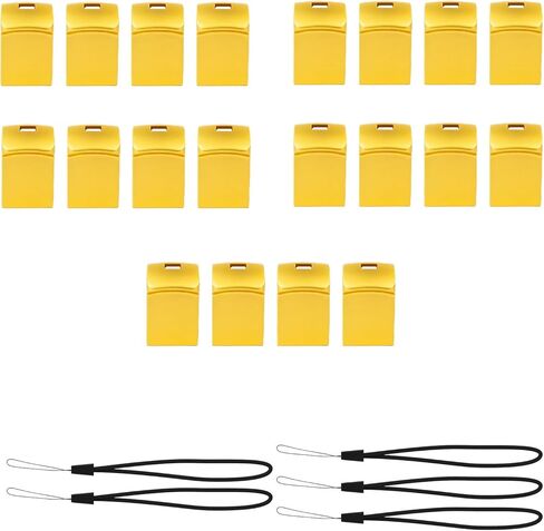 Bulk 20 Pack 32gb Super mini USB Flash Drives Customized Ultra Thumb Drives USB Memory Stick Jump Drive pendrive USB Storage (Gold - 20 Pack, 32GB) in Kuwait