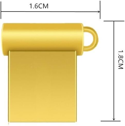 Bulk 20 Pack 32 gb Super Mini USB Flash Drive Small Size SUNKANGKIE Ultra Slim Thumb Drive USB 2.0 Memory Stick Drive Data Stick Expansion Disk Nano sumb Drive (Gold 20 Pack, 32GB USB 2.0) in Saudi Arabia