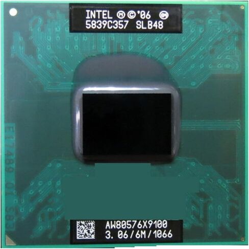 وحدة المعالجة المركزية Prosesor I Original X9100 SLB48 X 9100 3.06G/6M/1066 PM45 في دلام سهم in Kuwait