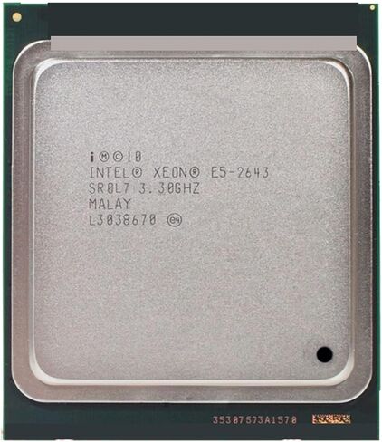 معالج Xeon CPU E5-2643 SR0L7 3.30 جيجا هرتز 4-Core 10M LGA2011 E5 2643 سريع الشحن للخارج in Kuwait