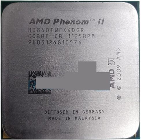 A ph II X4 840T 2.9 جيجا هرتز وحدة المعالجة المركزية رباعية النواة سطح المكتب X4-840T جيجا هرتز Soket AM3 in Kuwait