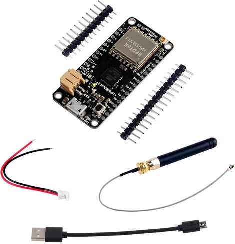 لوحة تطوير LoRa32u4 II LoRa ذات استهلاك منخفض وحدة Atmega/328 SX1276 HPD13 مع هوائي LoRa 915 ميجاهرتز لـ Arduino LoRa/WAN in Kuwait
