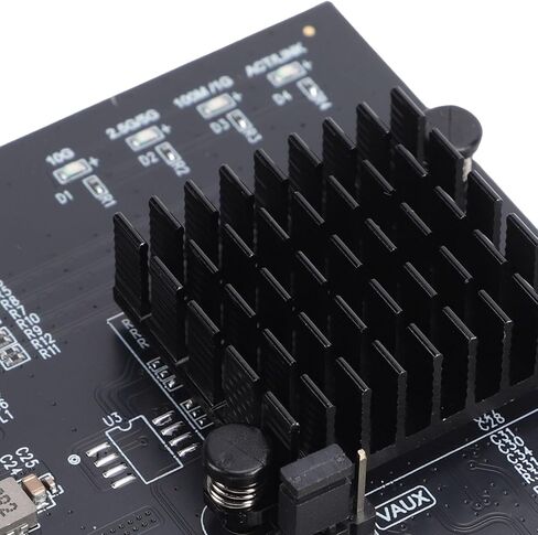 بطاقة شبكة جيجابت Zopsc PCIe 4X، محول إيثرنت بسرعة 10 جيجابت في الثانية مع شريحة RTL8127AT، لخادم سطح المكتب والكمبيوتر الشخصي وألعاب مركز البيانات in Kuwait