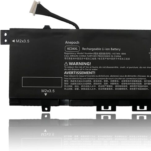 استبدال بطارية الكمبيوتر المحمول KC04XL لجهاز HP Envy X360 13-AG 13M-AQ 13-AH 13-AH1006TX 5HS55PA Series Notebook L08496-855 L08544-2B1 TPN-W133 TPN-W136 L08544-1C1 KC04053XL 15.4V 53.2Wh 3454 مللي أمبير in Kuwait