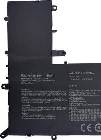 B41N1827 Replacement Battery Compatible with Asus ZenBook Flip 15 UM562 UX562 UX562F UX562FA UX562FAC UX562UG UX562IA UX562IQ UM562IA UM562IQ Q507 Q507IQ Q526 Q526F Q526FA UX562FA-AC096T in Kuwait